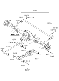 552164H000-BUSH-ARM LWR FR