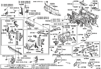 5370160C40-APRON SUB-ASSY, FRONT FENDER, RH