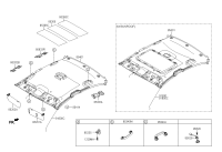 852104V000TX-SUNVISOR ASSY,LH