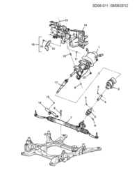 25741931-Shaft, steering