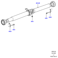 LR022574-Shaft assy-drive