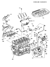 12628539-MANIFOLD, EXHAUST
