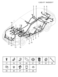 5493158-Wire assy-lift