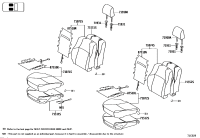 7150160550-PAD, FRONT SEAT CUSHION, RH(FOR SEPARATE TYPE)