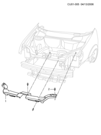 5486157-Air flow assy-front