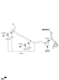 548102J100-BAR ASSY-FR STABILIZER