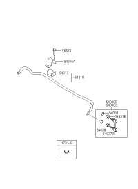 548102C000-BAR ASSY-FR STABILIZER