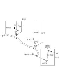 548104H000-BAR ASSY-FR STABILIZER