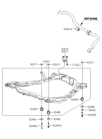 548133F010-BUSHING, TRAIL ARM