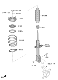 54610R9000-Insulator assy-strut