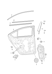 5DD839461-Window regulator without m