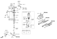 546053M507-STRUT ASSY-FR,LH
