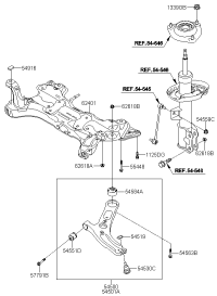 624002V000-CROSSMEMBER COMPL(ASSY)