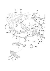 L80D505323-Track control arm f/lft