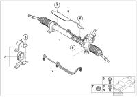 32106770661-Retainer, hydraulic power steering gear