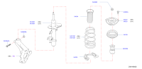 54010DF30B-Spring, front suspension