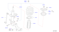 540503NF0A-RUBBER, RR. BUMP STO