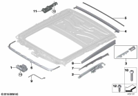 67617316535-Actuator, panoramaroof