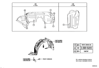 538510E060-PAD FR WHEEL