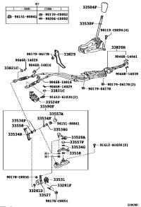 335300D060-LEVER ASSY, SHIFT (FOR FLOOR SHIFT)