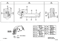 5380560120-SHIELD SUB-ASSY, FRONT FENDER SPLASH, RH