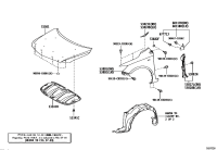 5381202210-FENDER SUB-ASSY FR