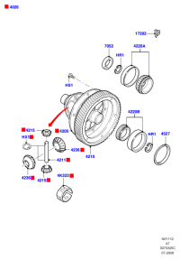 YS4R4205BA-Case-differential