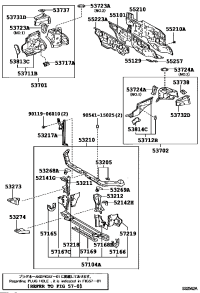 5320802100-BRACE, HOOD LOCK SUPPORT
