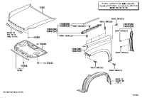 5334160370-INSULATOR, HOOD