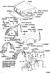 5330150060-HOOD SUB-ASSY