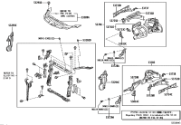 9054115031-CUSHION, RADIATOR