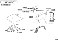 533410G080-INSULATOR, HOOD