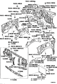 5321760070-SUPPORT SUB-ASSY