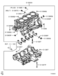 MN163822-BOLT,ENGMOUNTING