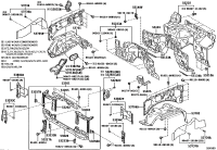 5321060520-SUPPORT SUB-ASSY, RADIATOR