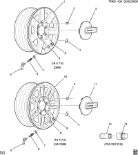 20927604-SENSOR,TIRE PRESS IND(INCLS 6,7,9)(ACDelco #20927604)