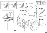 534100R140-HINGE ASSY, HOOD, RH
