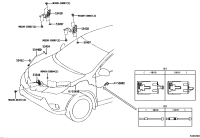 534200R120-HINGE ASSY HOOD LH