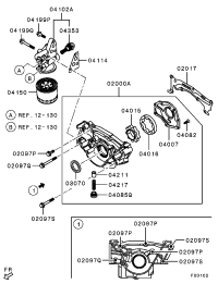 MD189778-GASKET,ENGFRCASE