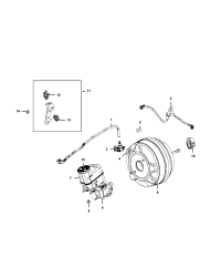 53381312-HOSE BRAKE BOOSTER VACUUM