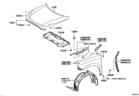 5330148140-HOOD SUB-ASSY
