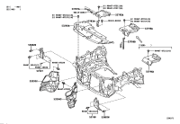 5329260120-SEAL, RADIATOR SUPPORT, UPPER