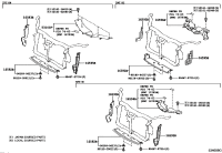 5329302230-GUIDE, RADIATOR AIR