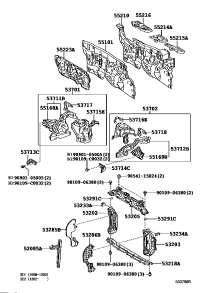 520850D010-Stay sub-assy fr