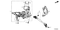 53211TBTH02-Set, steering column (rewritable)