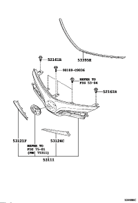 5310002840-GRILLE RADIATOR