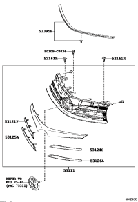 5310002420-GRILLE, RADIATOR