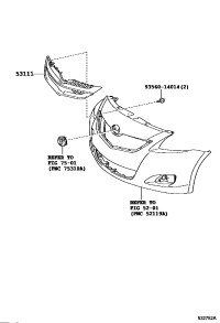 531110D901-GRILLE RADIATOR