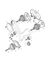 LHN90041B-TIMING BELT-LAND ROVER