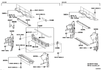16595F0190-GUIDE, RADIATOR AIR